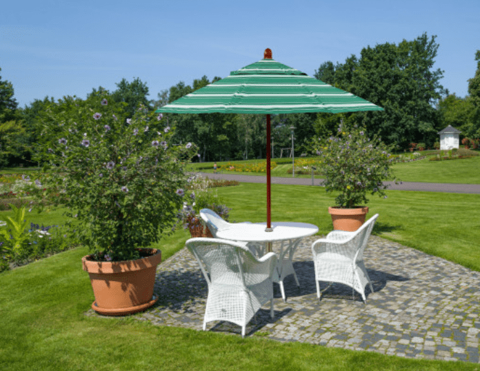 Outdoor Patio Garden Wood Umbrella LMPATIO Manufacturer