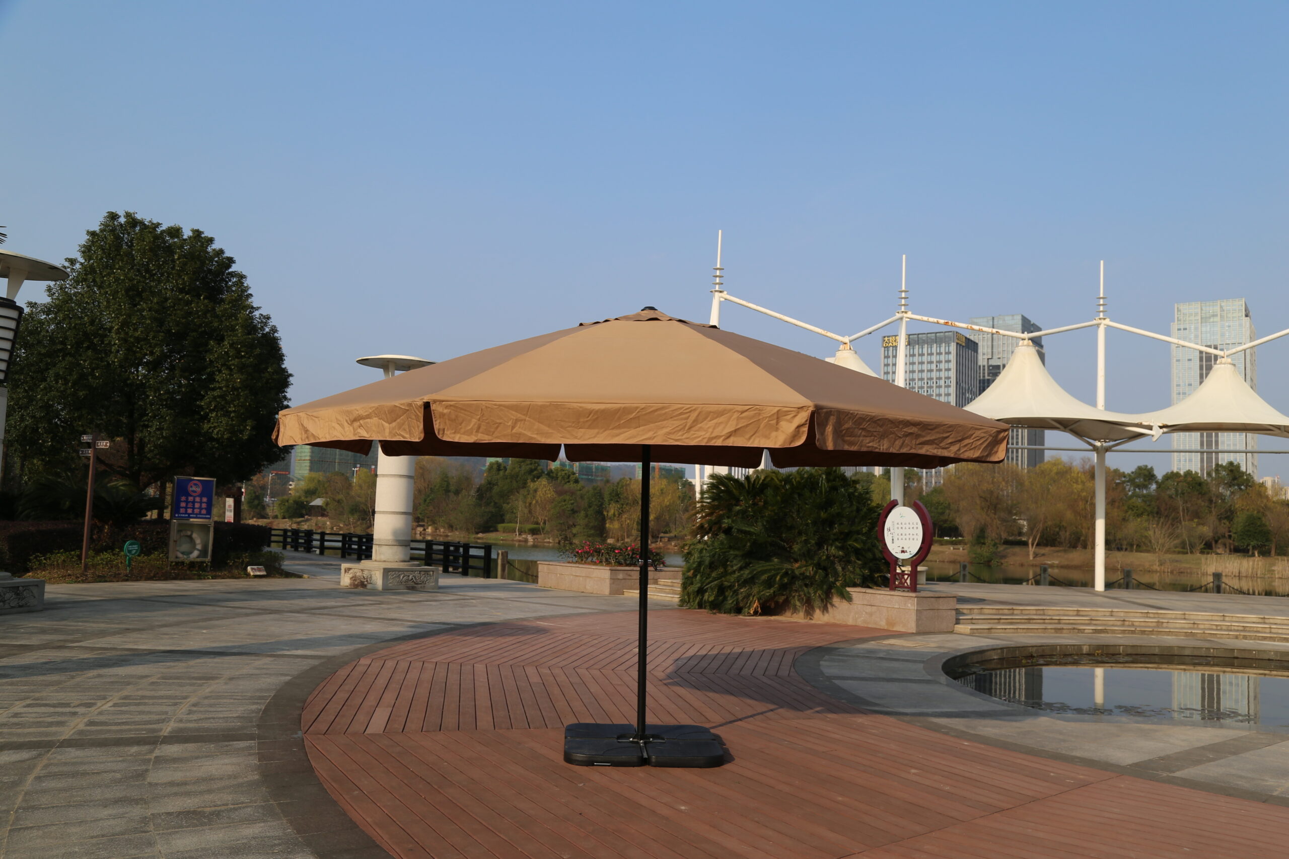 5 X5rectangle Big Outdoor Umbrella Lmpatio Manufacturer