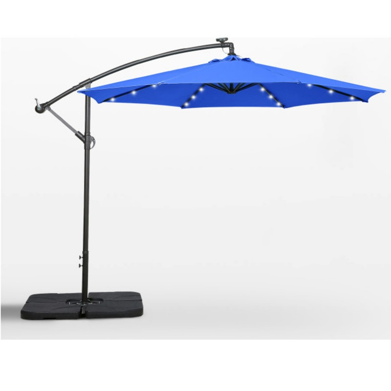 Hanging Led Solar Garden Umbrella Lmpatio Manufacturer