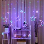 Snowflake Window Curtain Christmas Lights Lm Manufactory