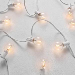 Led Outdoor String Lights White Lm Patio Manufactory